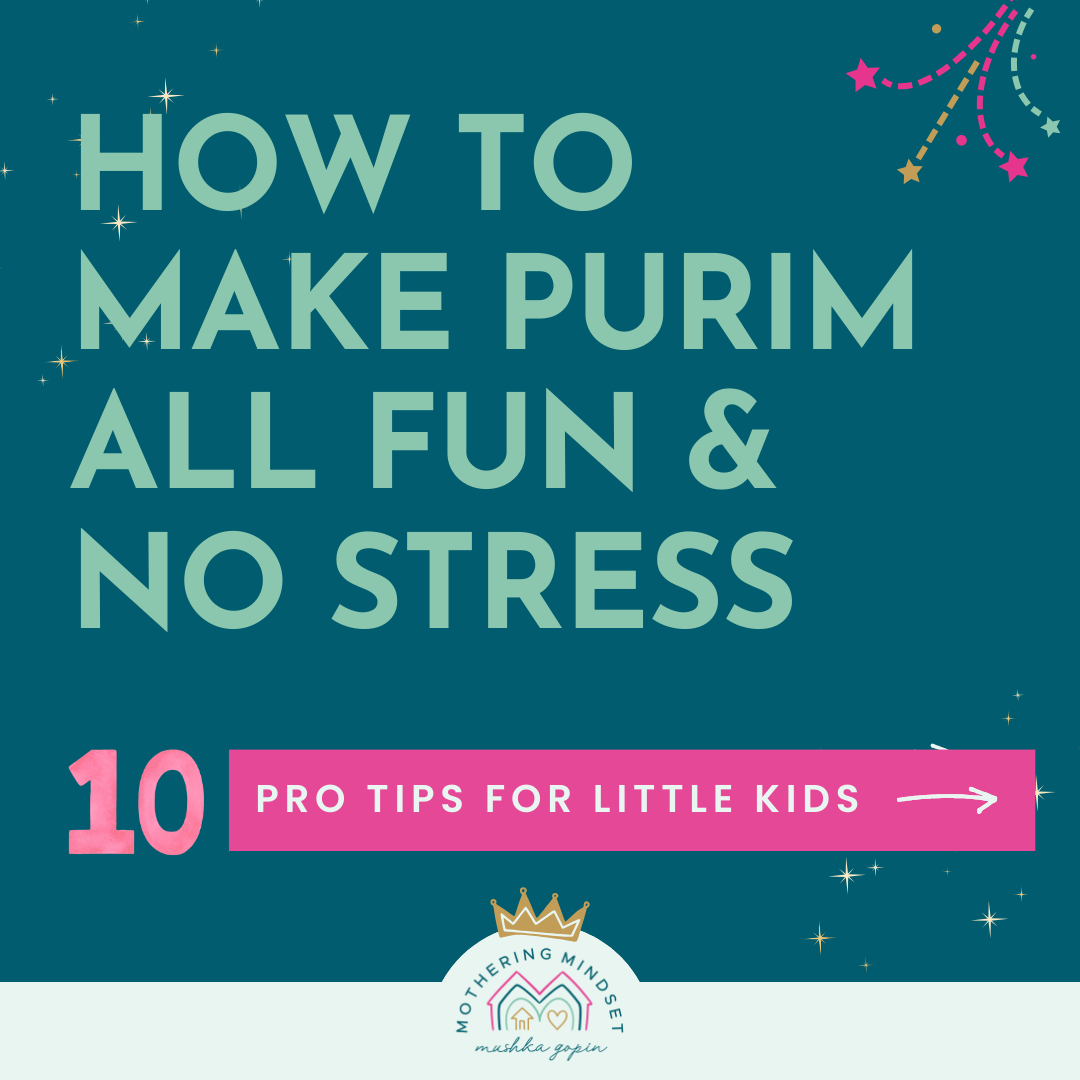 How to make Purim all fun and no stress